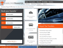 Tablet Screenshot of charleroitransfer.com